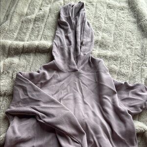 Hollister Lilac Hooded Sweatshirt